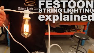 Festoon String lights explained [upl. by Mailli797]