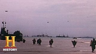 World War II in HD DDay  History [upl. by Allertse852]