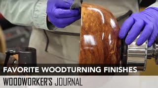 Favorite Woodturning Finishes [upl. by Wald]