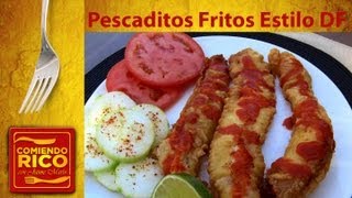 Pescaditos Fritos  Fried Fish Strips [upl. by Bowes]