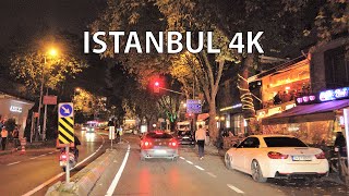 Istanbul Turkey 4K  Coastal Night Drive [upl. by Carmencita]