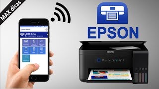 COMO IMPRIMIR PELO CELULAR NA IMPRESSORA EPSON [upl. by Eustacia]