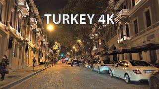 Istanbul 4K  Night Drive  Turkey [upl. by Hecht]