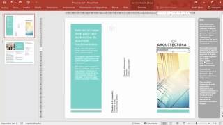 Cómo hacer un tríptico con Powerpoint [upl. by Cutlor]