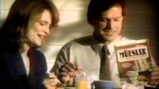 Kelloggs Müeslix Cereal Commercial 1987 [upl. by Enitsugua]