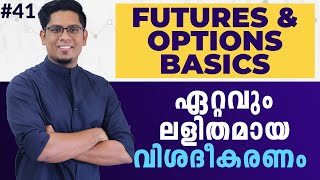 What is Futures amp Options Basics of Derivatives Market Explained  Stock Market Malayalam Ep 41 [upl. by Bergmans]