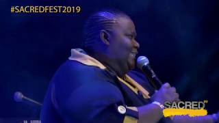 HLENGIWE MHLABA PERFORMS AT SACRED FEST 2019 [upl. by Asinla]