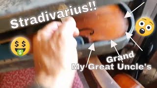 I found a quotrealquot Stradivarius violin [upl. by Taveda]