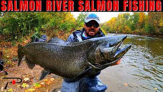 Salmon Fishing New Yorks World Famous Salmon River [upl. by Selden]