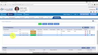 Electronic Prescription  Practice EHR [upl. by Akin]