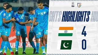 India 40 Pakistan  Full Highlights  SAFF Championship 2023 [upl. by Peppi]