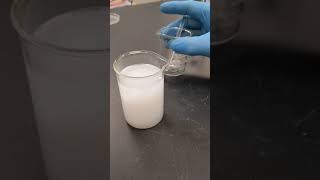 Forming a precipitate  Magnesium Sulfate and Sodium Carbonate [upl. by Hodosh]