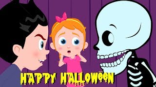 Schoolies Cartoons Happy Halloween Song Halloween Spooky Cartoons Kids [upl. by Bastian]