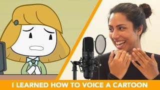 I Learned How To Voice A Cartoon [upl. by Ettevey]