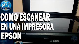 Como Escanear En Una Impresora Epson [upl. by Dion]