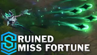 Ruined Miss Fortune Skin Spotlight  PreRelease  League of Legends [upl. by Grunenwald919]