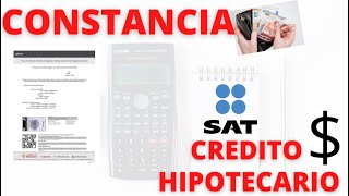 CONSTANCIA DE INTERES CREDITO HIPOTECARIO 2022 [upl. by Eleen]