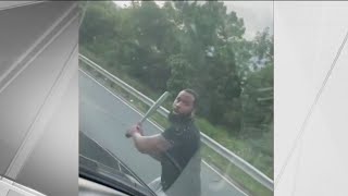 Violent road rage incident caught on camera [upl. by Atiragram]