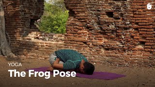 Learn the Frog Pose  Mandukasana  Yoga [upl. by Nagap]