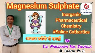 Magnesium Sulphate  Intro Prepration Properties Uses  IPC  Saline Laxative  BP 104T [upl. by Anierdna]