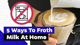 How To Froth Milk At Home Best Milk Frothers Review [upl. by Player]