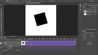 Beginning Timeline Animation in Photoshop [upl. by Otreblig]