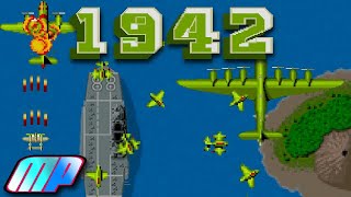 1942 Arcade Playthrough Longplay Retro game [upl. by Elsinore]