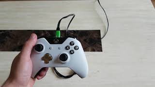 How to connect Xbox One Controller to PC Windows 10 via USB cable [upl. by Lotson254]