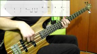 Audioslave  Like A Stone Bass Cover Play Along Tabs In Video [upl. by Chud]