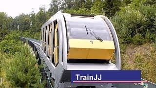 Hungerburgbahn Innsbruck  Funicular NORDKETTENBAHN  Station Congres  Alpenzoo  Hafelekar [upl. by Sadick378]