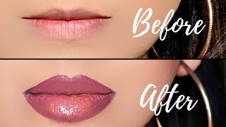 How To FAKE BIG LIPS with this EASY TECHNIQUE [upl. by Hairahs921]