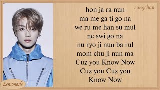 NCT U  Know Now Easy Lyrics [upl. by Lorens]