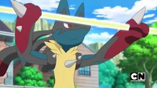 Pokemon Mega Lucario vs Mega Lucario [upl. by Etteyafal]