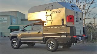 The FIRST Toyota Tacoma with a Sherptek Flat Bed amp Kimbo Camper [upl. by Yojal]