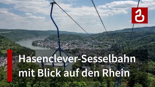 Sesselbahn Boppard  Vierseenblick [upl. by Attaynik]