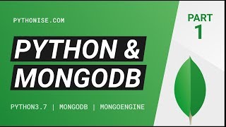 Python amp MongoDB  Part 1 [upl. by Riannon]