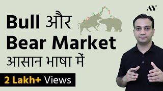 Bull Market amp Bear Market  Explained in Hindi [upl. by Nuriel]