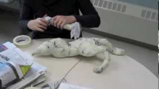 How to Make Paper Mache Alebrijes  Step One Armature [upl. by Llerrot914]