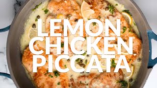 Creamy Lemon Chicken Piccata [upl. by Hagi317]