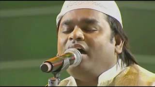 Khwaja Mere Khwaja  ARRahman Live at Sydney 2010 [upl. by Drexler]