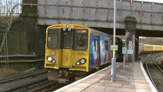 Half an Hour at 216  Birkenhead North Station 1022017  Class 507 508 terminus [upl. by Lonny]