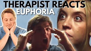 Therapist Reacts RAW to Euphoria [upl. by Agnella]