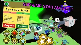 SUPREME STAR AMULET ENDGAME  Bee Swarm Simulator [upl. by Laetitia]