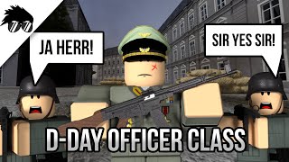 IM IN CHARGE HERE  Roblox D Day Gameplay  Officer Gamepass [upl. by Lleznov]