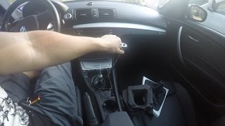 BMW 135I INTERIOR TRIM REMOVALINSTALLATION part 1 [upl. by Lindsay]