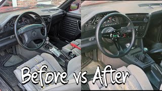 How to Remove and Replace Steering Wheel Bmw E30 [upl. by Candide]