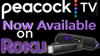 Peacock TV is now Available on Roku  How to Get Peacock TV on your Roku device [upl. by Riana232]