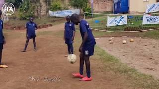 African football academy players showing off amazing football skills [upl. by Darryn]