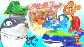 【Disney Pixar】Finding · Dolly Robo Fish Play Set Ania Whale Island [upl. by Graff575]