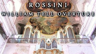 ROSSINI  WILLIAM TELL OVERTURE  ORGAN OF ST MICHEL FRIBOURG SWITZERLAND [upl. by Meehyrb]